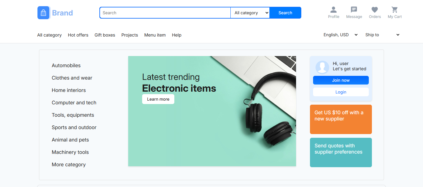 E-commerce Design